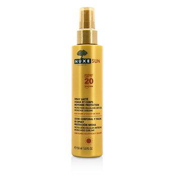 Nuxe Sun Milky Spray For Face & Body Medium Protection SPF 20