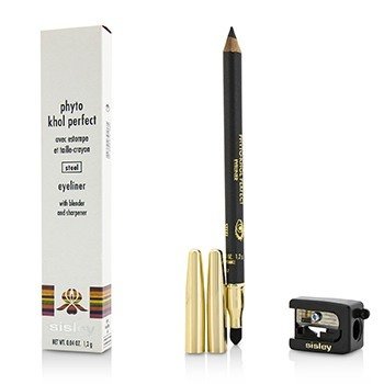 Sisley Phyto Khol Perfect Delineador (Con Sacapuntas y Mezclador) - # Steel