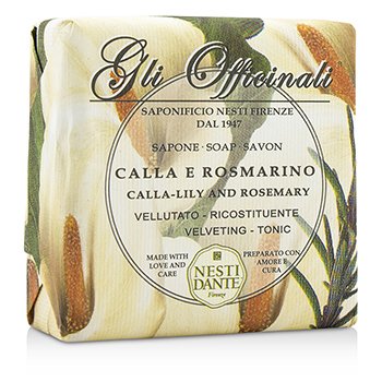 Nesti Dante Gli Officinali Soap - Calla-Lily & Rosemary - Velveting & Tonic