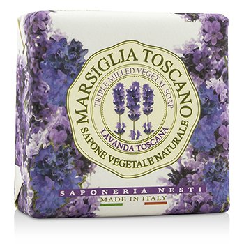 Marsiglia Toscano Jabón Vegetal Triple Molido - Lavanda Toscana