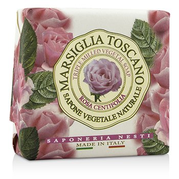 Nesti Dante Marsiglia Toscano Jabón Vegetal de Triple Prensado - Rosa Centifolia