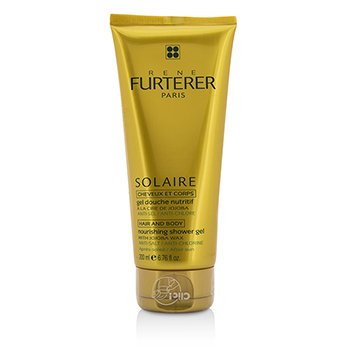 Rene Furterer Solaire Gel Nutritivo de Ducha con Cera de Jojoba (Cuerpo & Cabello)