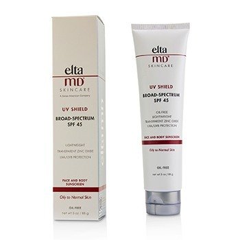 UV Shield Protector Solar Facial & Corporal SPF 45 - Para Piel Grasa a Normal