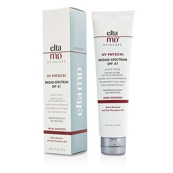 EltaMD UV Physical Water-Resistant Facial Sunscreen SPF 41 (Tinted) - For Normal to Oily Skin