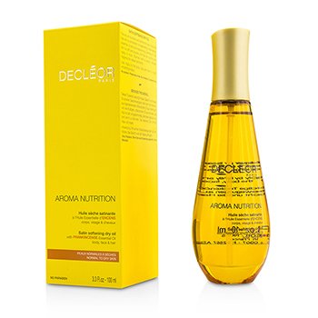 Aroma Nutrition Satin Suavizante Aceite seco para cuerpo, rostro y cabello - Para piel normal a seca