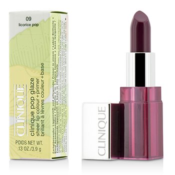 Pop Glaze Color de Labios Puro + Primer - # 09 Licorice Pop