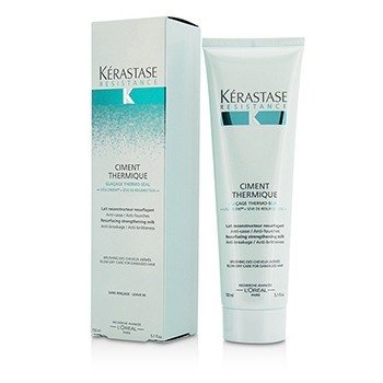 Kerastase Resistance Ciment Thermique Leche Resurgidora Fortalecedora Cuidado Para Secado a Calor - Sin Enjuague (Para Cabello Dañado)