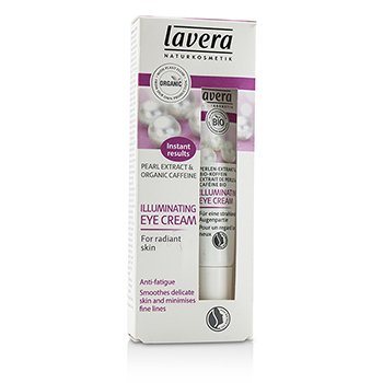 Lavera Crema Iluminadora Ojos Cafeina & Extracto de Perla Orgánico