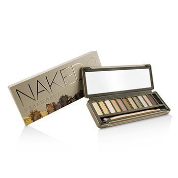 Paleta de sombras de ojos Naked 2: 12x Sombra de ojos, 1x Pincel mezclador de sombras de doble punta