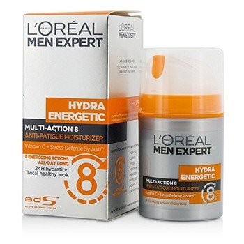 LOreal Men Expert Hydra Energetic Multi-Action 8 Anti-Fatigue Moisturizer
