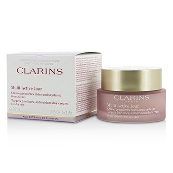 Clarins Multi-Active Night Targets Fine Lines Antioxidant Day Cream - For Dry Skin