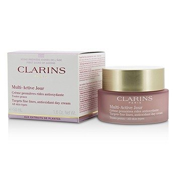 Clarins Multi-Active Day Se Enfoca en Líneas Finas Crema de Día Antioxidante - Para Todo Tipo de Piel