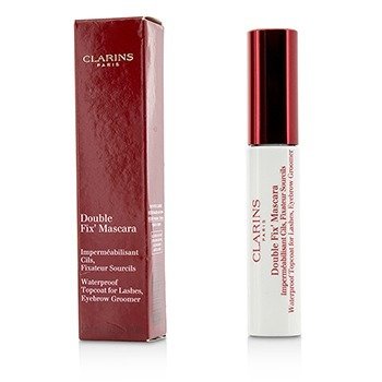 Double Fix Máscara (Capa Superior A Prueba de Agua Para Pestañas, Peinadora de Cejas)
