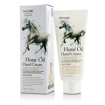 3W Clinic Hand Cream - Horse Oil