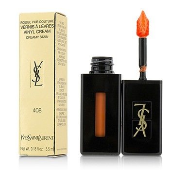 Rouge Pur Couture Vernis A Levres Vinyl Cream Creamy Stain - # 408 Corail Neo-Pop