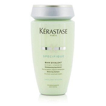 Kerastase Specifique Bain Divalent Champú Balanceador (Raíces Grasas, Largos Sensibilizados)