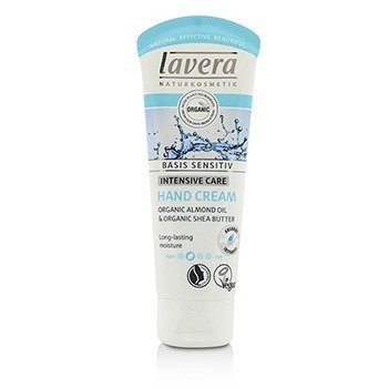 Intensive Care Basis Sensitiv Organic Almond Oil & Shea Butter Hand Cream