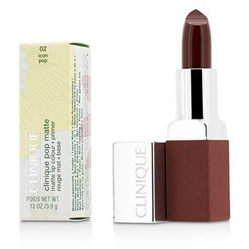 Clinique Pop Matte Color de Labios + Primer - # 02 Icon Pop