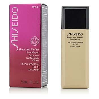 Sheer & Perfect Foundation SPF 18 - # WB40 Natural Fair Warm Beige