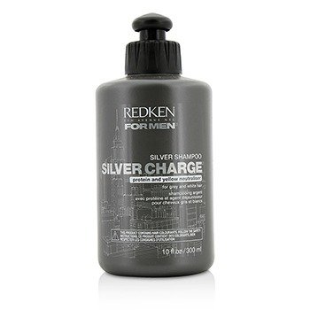 Men Silver Charge Silver Champú (Para Cabello Gris y Blanco)