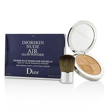 Diorskin Nude Air Healthy Glow Radiance Polvo (Con Brocha Kabuki) - # 002 Fresh Light