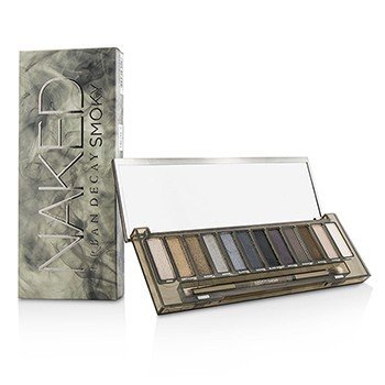 Paleta de sombras de ojos ahumadas desnudas: 12 sombras de ojos, 1x pincel de mezcla de sombras de doble punta S1924700