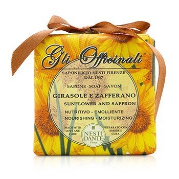 Nesti Dante Gli Officinali Soap - Sunflower & Zafferano - Nourishing & Moisturizing