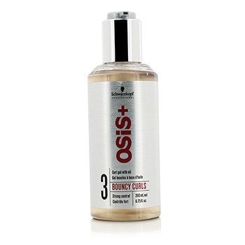 Gel para rizos con aceite Osis + Bouncy Curls (control fuerte)