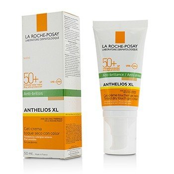 Anthelios XL Gel-Crema Tinted Dry Touch SPF50 + - Anti-Brillo