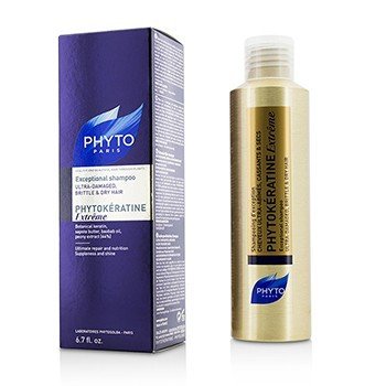 PhytoKeratine Extreme Exceptional Shampoo (Cabello ultra dañado, quebradizo y seco)