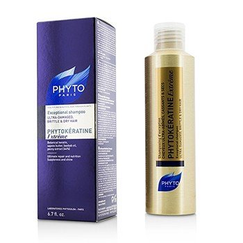 Phyto PhytoKeratine Extreme Exceptional Shampoo (Ultra-Damaged, Brittle & Dry Hair)