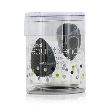 BeautyBlender Micro Mini Set (2x Mini BeautyBlender) - Pro (Black)