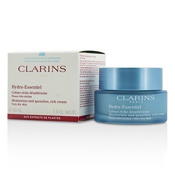 Clarins Hydra-Essentiel Crema Rica Hidrata & Sacia - Piel Muy Seca