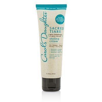 Sacred Tiare Anti-Breakage & Anti-Frizz Blow Dry Cream (For Damaged, Fragile, Frizzy & Unruly Hair)
