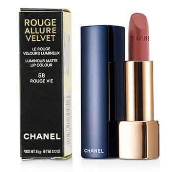 Chanel Rouge Allure Velvet Pintalabios - # 58 Rouge Vie