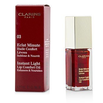 Eclat Minute Instant Light Aceite de Labios Confort - # 03 Red Berry
