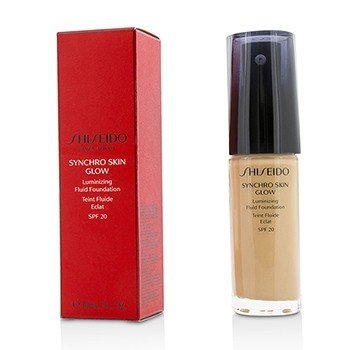 Shiseido Synchro Skin Glow Base Fluida Iluminante SPF 20 - # Rose 3