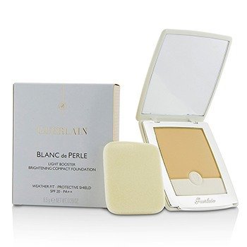 Blanc De Perle Base Compacta Iluminante Impulsadora de Luz SPF 20 - # 01 Beige Pale