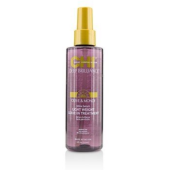 CHI Deep Brilliance Olive & Monoi Shine Serum Light Weight Leave-In Treatment