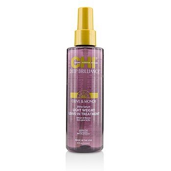 Tratamiento sin aclarado de peso ligero Deep Brilliance Olive & Monoi Shine Serum