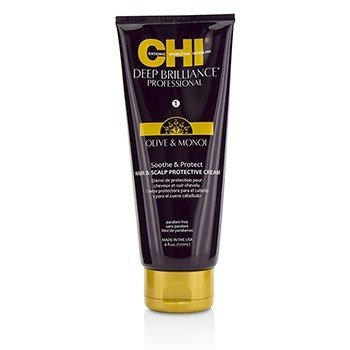 CHI Deep Brilliance Olive & Monoi Soothe & Protect Hair & Scalp Protective Cream