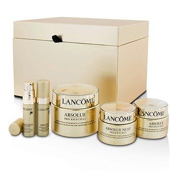Set Absolue Precious Cells: Cuidado Reparador SPF 15 50ml&15ml + Crema de Noche 15ml + Oleo-Suero 5ml + Concentrado de Ojos 5ml