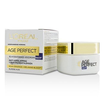 Age Perfect Re-Hydrating Night Cream - For Mature Skin