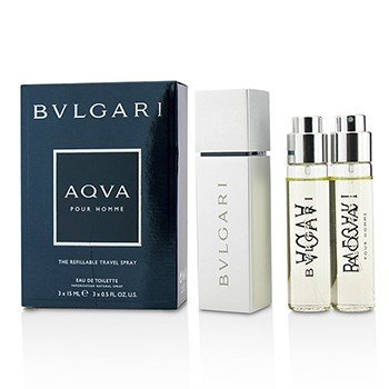 Aqva Pour Homme The Refillable Eau De Toilette Spray de Viaje Recargable