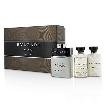 Man Extreme Coffret: Eau De Toilette Spray 60ml/2oz + Bálsamo Para Después de Afeitar 40ml/1.35oz + Gel de Ducha 40ml/1.35oz