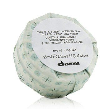 Davines Más información en el interior. Esta es una arcilla de moldeo resistente (para un acabado firme y mate).