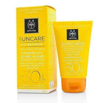 Suncare Oil Balance Crema Facial Textura Ligera SPF 30