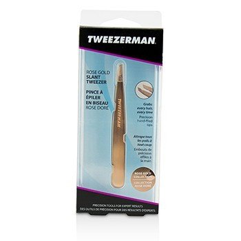 Tweezerman Pinzas Inclinadas - Rose Gold