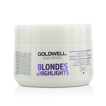 Goldwell Dual Senses Blondes & Highlights Tratamiento de 60seg (Luminosidad Para Cabello Rubio)