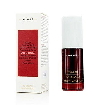 Serum Rosa Salvaje Iluminador y Suavizador Líneas Ojos y Rostro